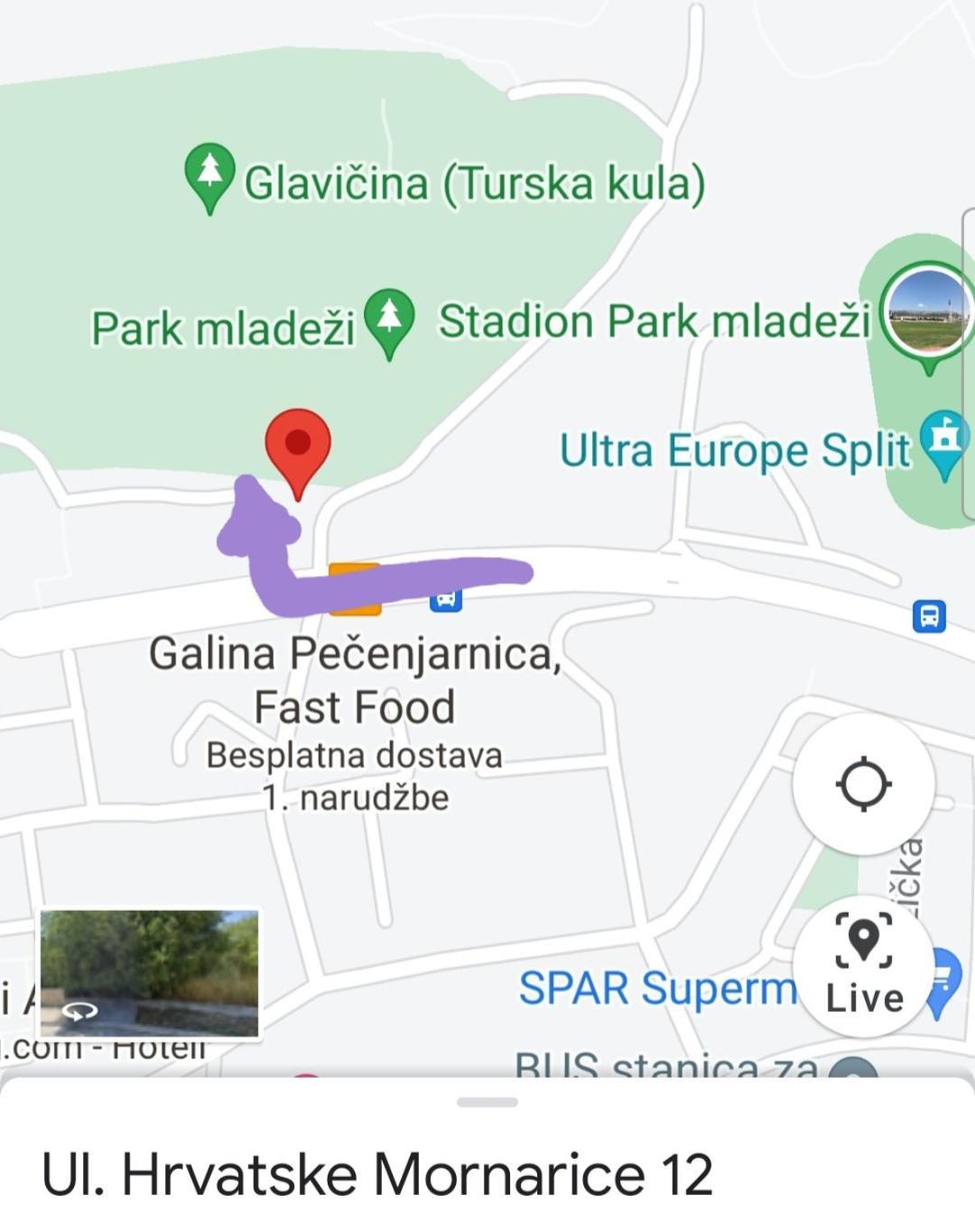 Kula Park Studio Split Exteriér fotografie
